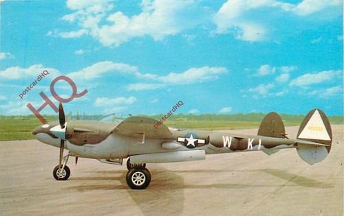 Picture postcard lockheed - picture, postcard_