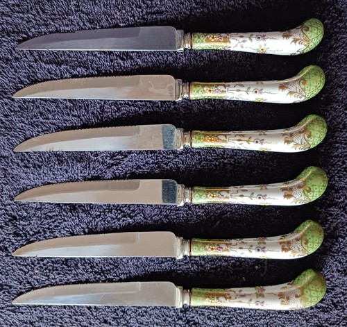 Six vintage sheffield - vintage,