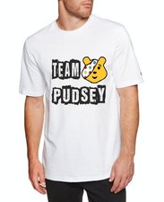 TEAM PUDSEY 2025 FUNNY FULL COLOR  WHITE T SHIRT