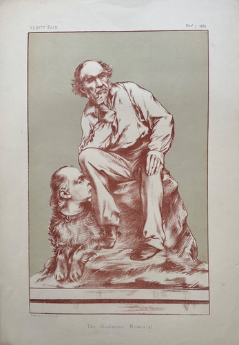 1881 antique print vanity - 1881, print: