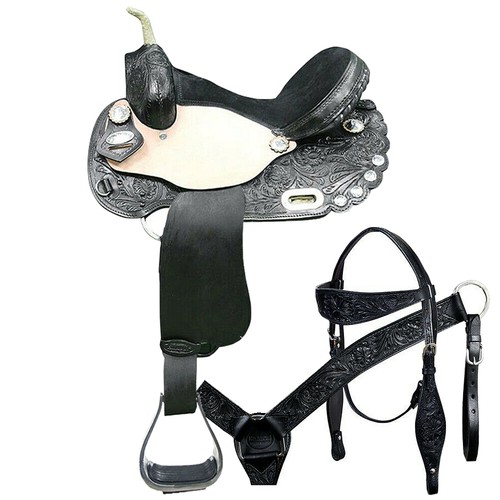 Western horse treeless saddle - western,