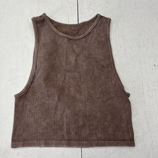 Brown Ribbed Seamless