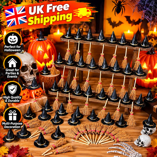 50pcs mini witch hats - 10-50pcs,