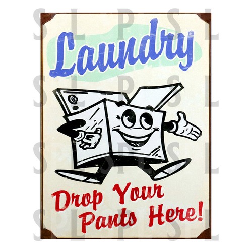 Laundry drop your pants metal - pants,