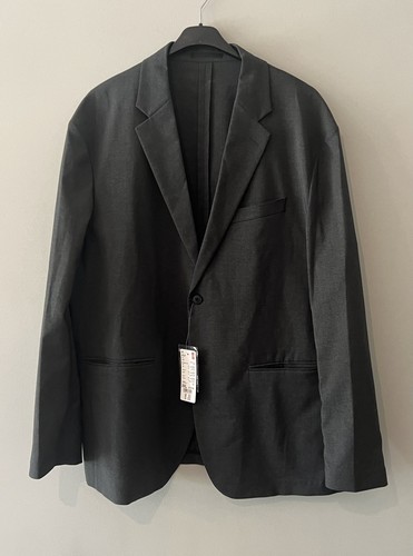 Uniqlo dark grey slim - grey, suit