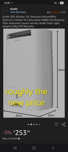 Ecoair dd3 classic - ecoair, slimline