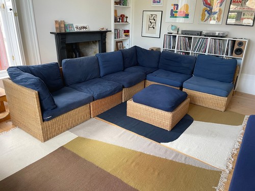 Vintage habitat rattan - habitat, modular