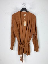 Fat Face Rust Diamond Knit