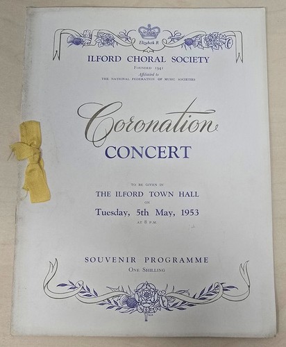 Coronation concert souvenir - coronation,