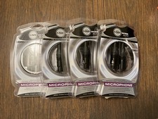 4 Livewire Elite Quad XLR Microphone Cables 5 ft. Black