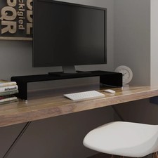 WALPLUS Glass TV Stand Monitor