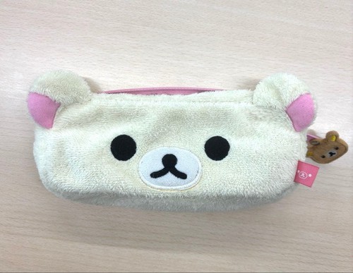 San rilakkuma face pen case - rilakkuma,