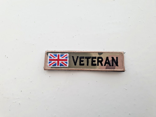 Armed forces veteran patch - armed,