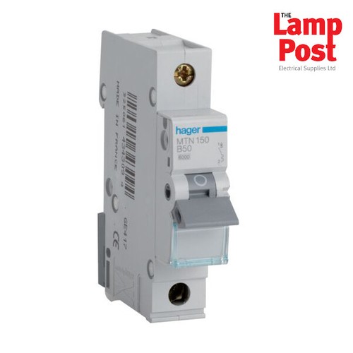 Hager mcb mtn150 amp - hager,