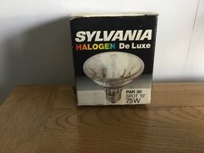 Sylvania Halogen De Luxe 75W 250V 10 6900cd Spot 2500h Par 30 Spot 10 Blub.