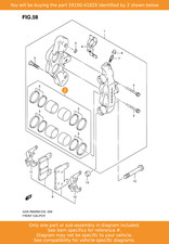 SUZUKI piston Set, 59100-41820