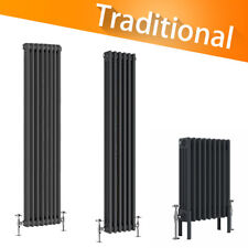 Traditional 2 3 4 Column Radiator Horizontal Vertical Cast Iron Rads Anthracite