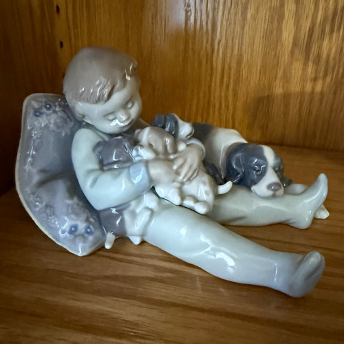 Lladró porcelain figurine boy - lladró,