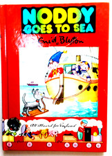 Noddy  goes to sea. No. 18 by Enid Blyton. Original issue. Hardback vg.