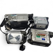 4x Panasonic Camcorders Job Lot MiniDV Cameras NV-DS55 VDR-D160 NV-DS11 NV-GS11