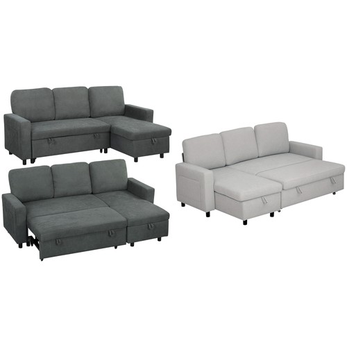 Homcom seater corner - corner, sofa