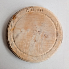 Vintage Carved Wooden Bread