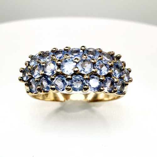 9ct gold iolite multi - gold,