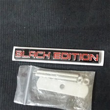 1x Glossy BLACK EDITION Red