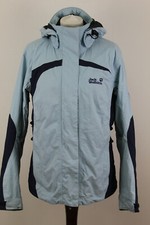 JACK WOLFSKIN Blue Jacket Size Uk 8