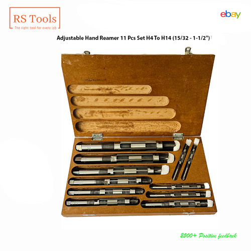 Adjustable hand reamers set - hand, of