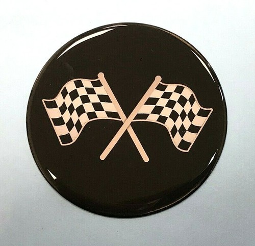 Double chequered flag - chequered,