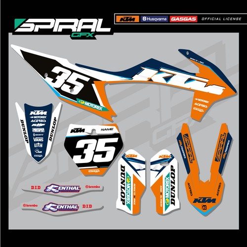 Custom graphics kit ktm sx - custom,