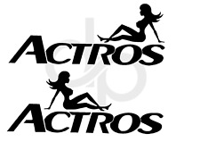 ACTROS MERCEDES X2 STICKERS MERCEDES GRAPHIC DECAL CUSTOMISE TRUCKING LORRY