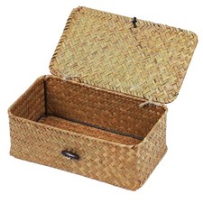 Wicker Storage Basket with
