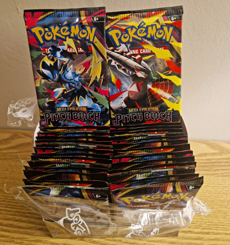 Pokemon tcg pitch black sealed - black,