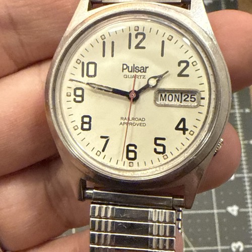 Vintage 1980s pulsar seiko - vintage,