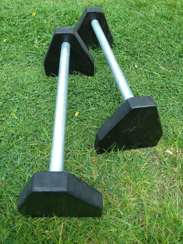 Long parallettes calisthenics - long,