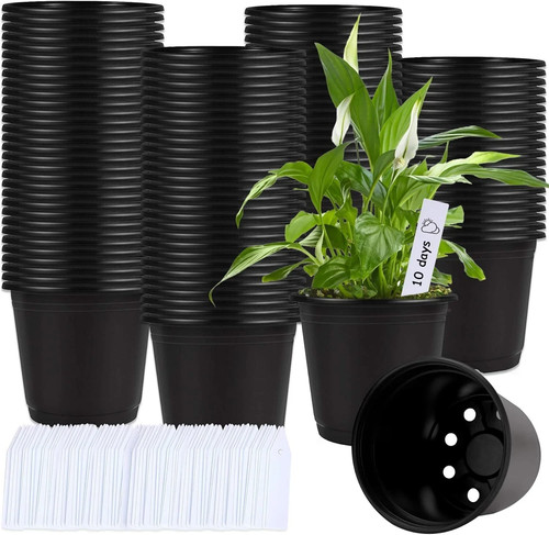 110 pcs gallon black - pcs,