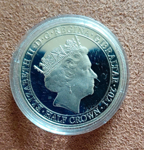 2021 gibraltar half crown - 2021,