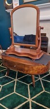 Antique wooden dressing table mirror. Thought to be late Victorian