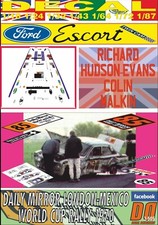 DECAL FORD ESCORT TWIN CAM