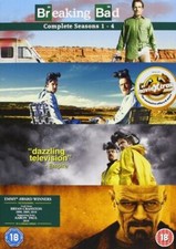 Breaking Bad: The Complete Series DVD (2017) Bryan Cranston cert 18 15 discs