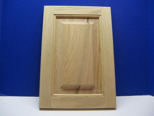 Unfinished raised panel oak - raised,