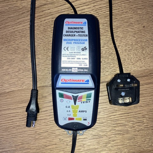 Optimate battery charger - 4,