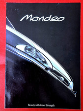 1993 FORD MONDEO UK Launch Sales Brochure - Saloon Hatch Estate - Ghia Si GLX LX
