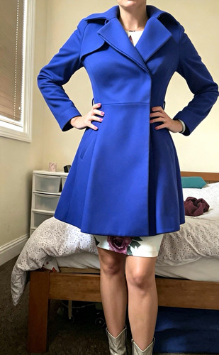 Ted baker albine blue wool - baker,
