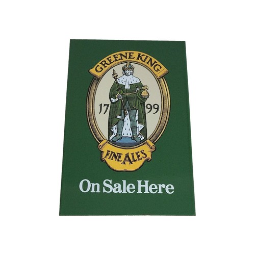 Vintage greene king fine - greene, ales