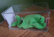 Ultra Rare Ty Beanie Babies - Legs The Green Frog. BTBB Authenticated. 1st/2ndCT