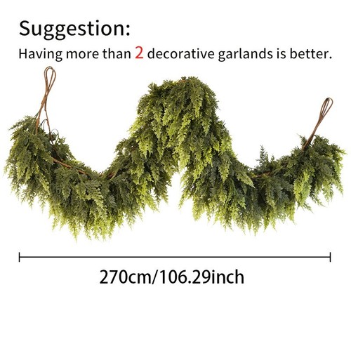 270cm christmas garland - 270cm, –