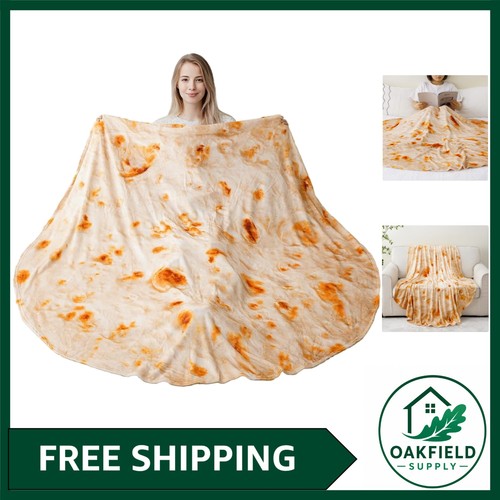 Funny burrito tortilla blanket - funny,